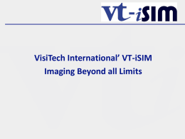Theory of instant SIM - VisiTech International