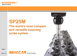 SP25M compact scanning probe