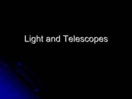 Light and Telescopes