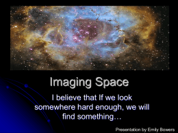 Imaging Space