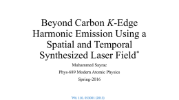 Beyond Carbon K-Edge Harmonic Emission