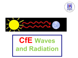1. CfE Waves and Radiation Questions [ppt 2MB]