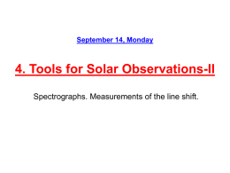 Tools for Solar Observation