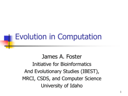 Biologist 50’ talk - University of Idaho