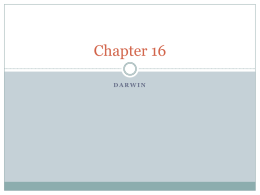 Chapter 16 - Biology