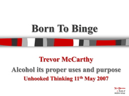 Born to Binge - Unhooked Thinking
