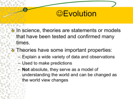 The-theory-of-evolution
