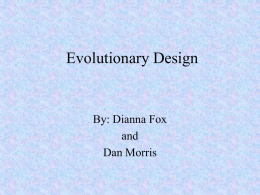 Evolutionary Design