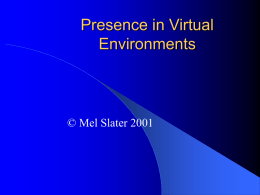 presence - UCL Computer Science