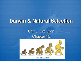 DarwinNatural Selection11