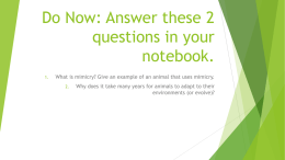 Do Now: Answer these 2 questions in your notebook.