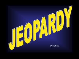 Jeopardy Powerpoint Review Game