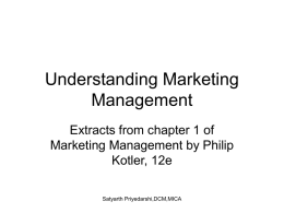 Marketing Intro:kotler Ch:1(pps)