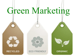 Green Marketing Presentation