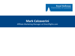 Mark Calzaverini