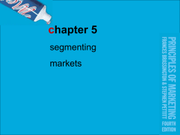 market segments