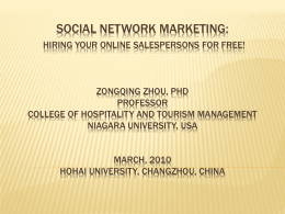 Internet Marketing - Niagara University