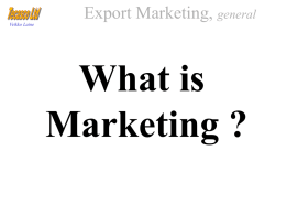 AA Export Marketing general