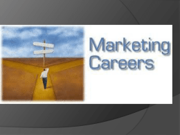 7. Careers in Marketing