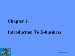 Chapter2: Understanding E