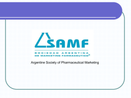SAMF Sociedad Argentina de Marketing Farmacéutico