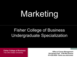 Fisher College of Business - The Ohio State University