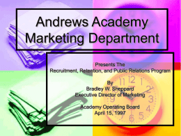 Andrews Academy School Board