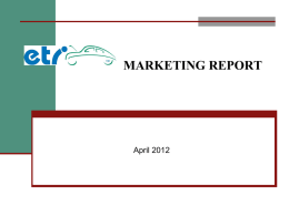 marketing report