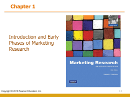 Chapter One - Marketing-Research-Obal