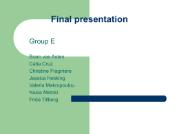 PP FINAL REPORT GROUP E