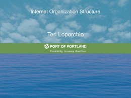 ISF_Org_Structures_Port_of_Portland