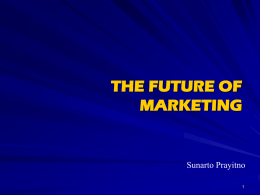 the future of marketing