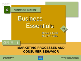 Business Essentials 6e - Ebert and Griffin