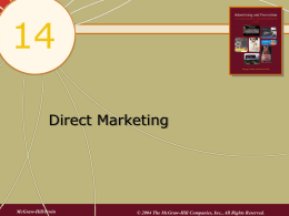 Direct Marketing Media - McGraw