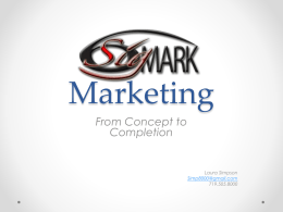Marketing Plan Overview