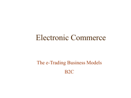 B2C Electronic Marketing