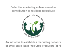 Toxin Free Crop Producer Network