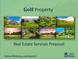 United Country is the largest seller of golf property nationwide.
