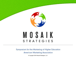 Diversify - Mosaik Strategies