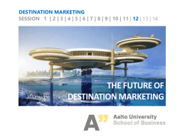 The Future of Destination Marketing slidedeck File