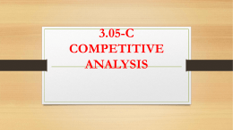 3.05-c competitive analysis