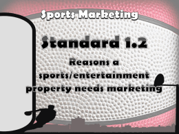 What IS Sports Marketing