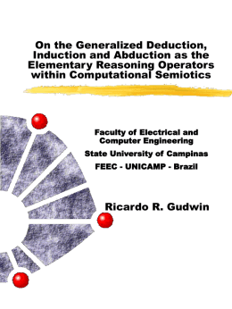 On the Generalized Deduction, Induction and Abduction as