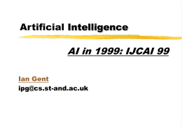 from the lecture on IJCAI 99 in powerpoint format