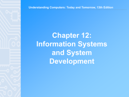 Understanding Computers, Chapter 12