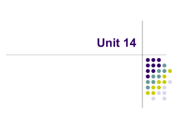 Unit 14