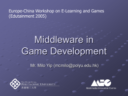 Middleware in Game Development