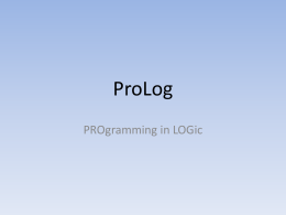 ProLog - Department of Computer Engineering