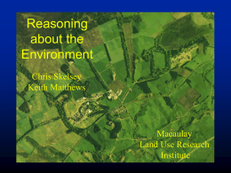 Powerpoint - The Macaulay Land Use Research Institute