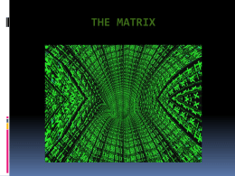 The Matrix - WordPress.com